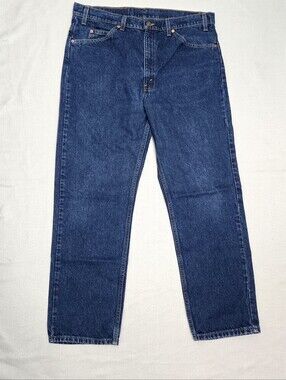 Vintage Levi’s Orange Tab 505 Jeans Blue Men’s 38Wx30L Regular Fit Straight Leg